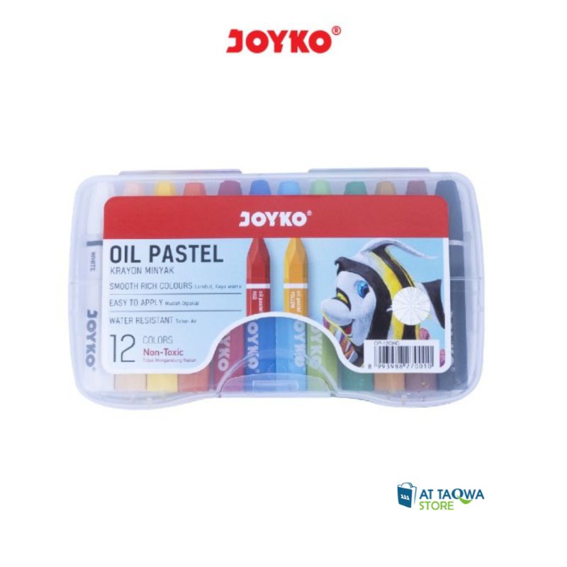 

Oil Pastel Joyko OP-12CHC 12 Warna - Krayon Minyak Mewarnai