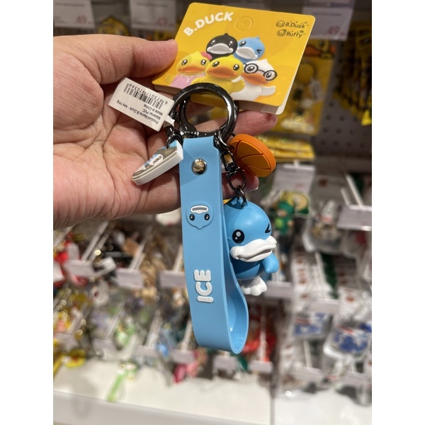 ICE B duck Biru GANTUNGAN KUNCI
