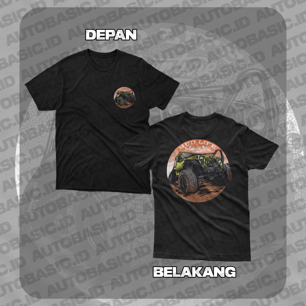Baju Kaos Otomotif - Rubicon Offroad Adventure