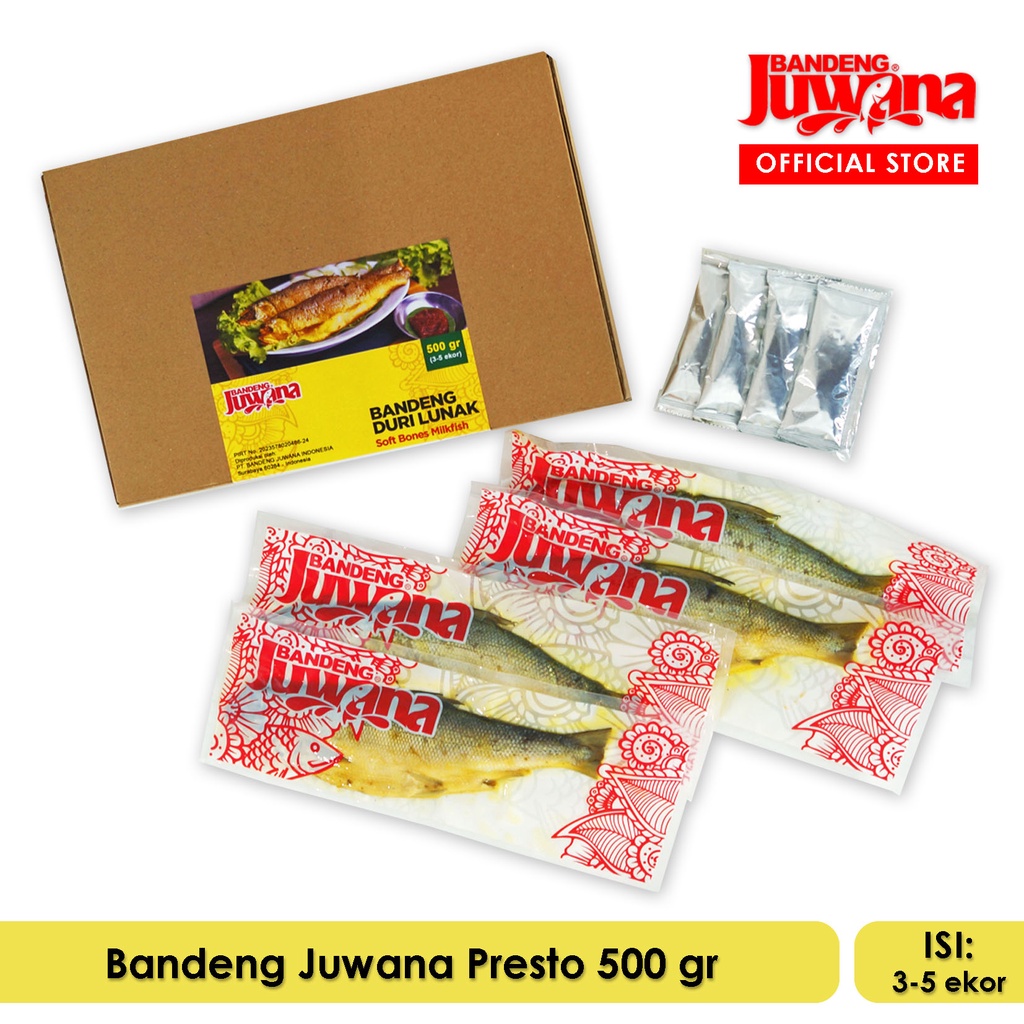 

Bandeng Juwana - Bandeng Presto 500Gr (Isi 3-5 pcs)
