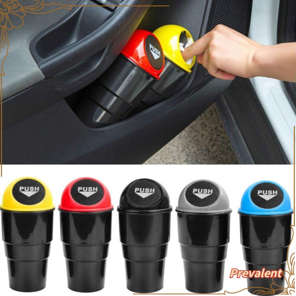 Preva Tempat Sampah Mobil Kotak Penyimpanan Aksesoris Mobil Portable Rubbish Bin