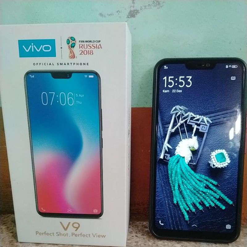 Hp murah Vivo v9 second