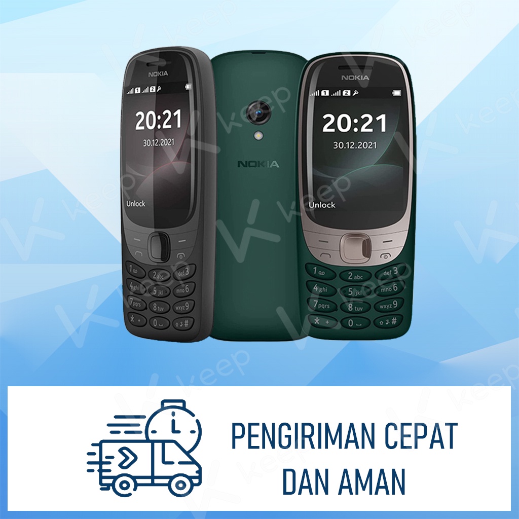 COD HP Nokia 6300 6310 2021 DUAL SIM Bisa Bahasa Indonesia Garansi Toko