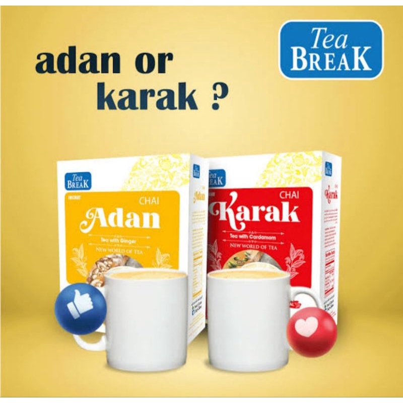 Teh Karak/Teh Adan/Teh Masala asli Timur Tengah isi 8pcs