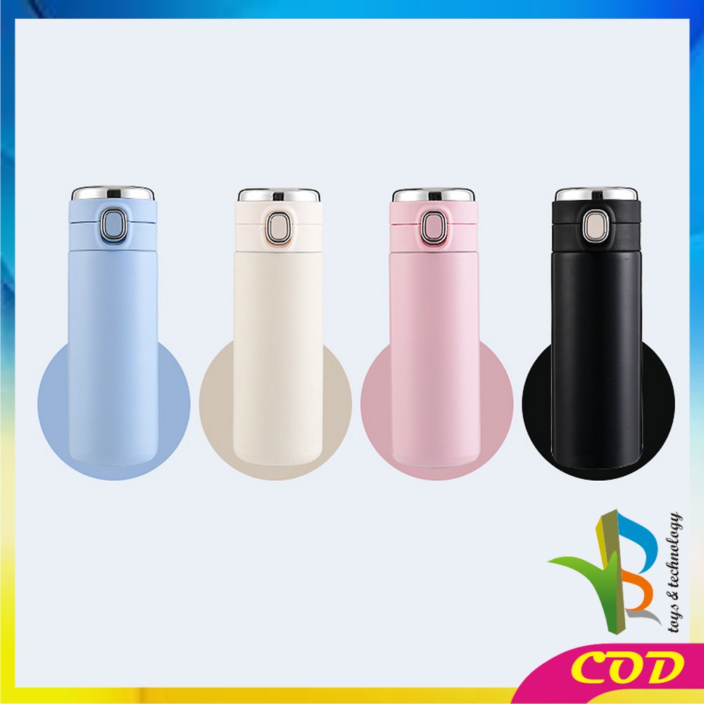 RB-C720 Termos Air Panas 420ML Botol Minum Vacuum Flask Digital Led Display Temperatur / Thermos Tumbler Stainless Steel Portabel Import