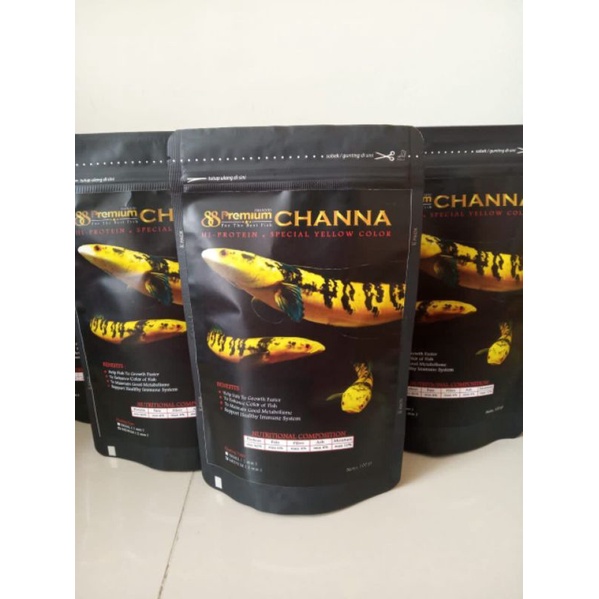 Premium 88 Channa Blue Yellow & multy color 100gr