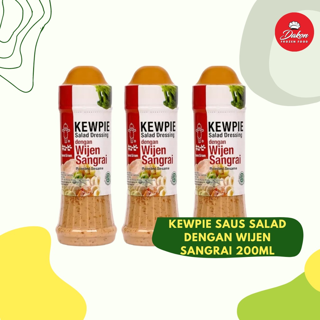 

Kewpie Saus Salad Dengan Wijen Sangrai 200ml