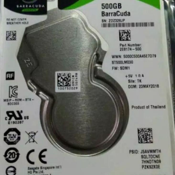 Muraaaahh.. Harddisk Seagate 500GB Internal Laptop