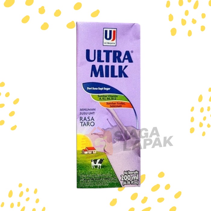 Susu Ultra Milk UHT All Varian 200ml