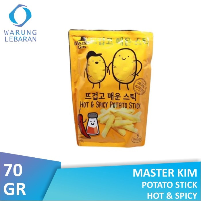 

Master Kim Hot & Spicy Potato Stick 70gr