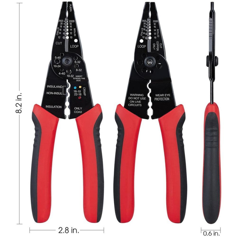 [Elegan] Tang Kupas Kabel Multifungsi Tajam Peeling Crimper Automatic Stripping Electrician Repair Tools Wire Crimping Stripper