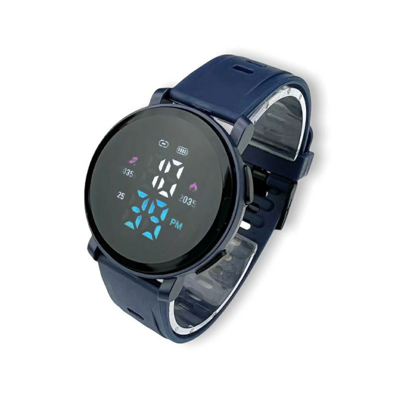 Jam Tangan LED Polos BULAT