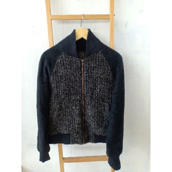 jacket bomber woll