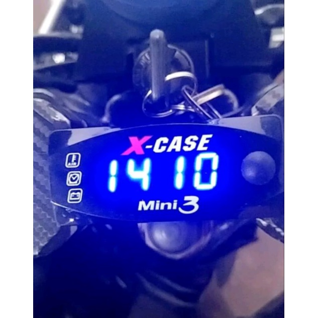 Voltmeter Volt Meter ACCU Aki 3 in 1 Mini 3 12V Universal Semua Motor Bisa