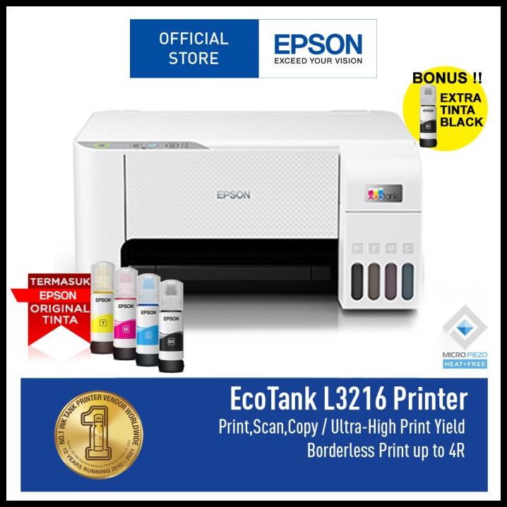 Terbaru  Printer Epson L 3210 Putih (L 3216)