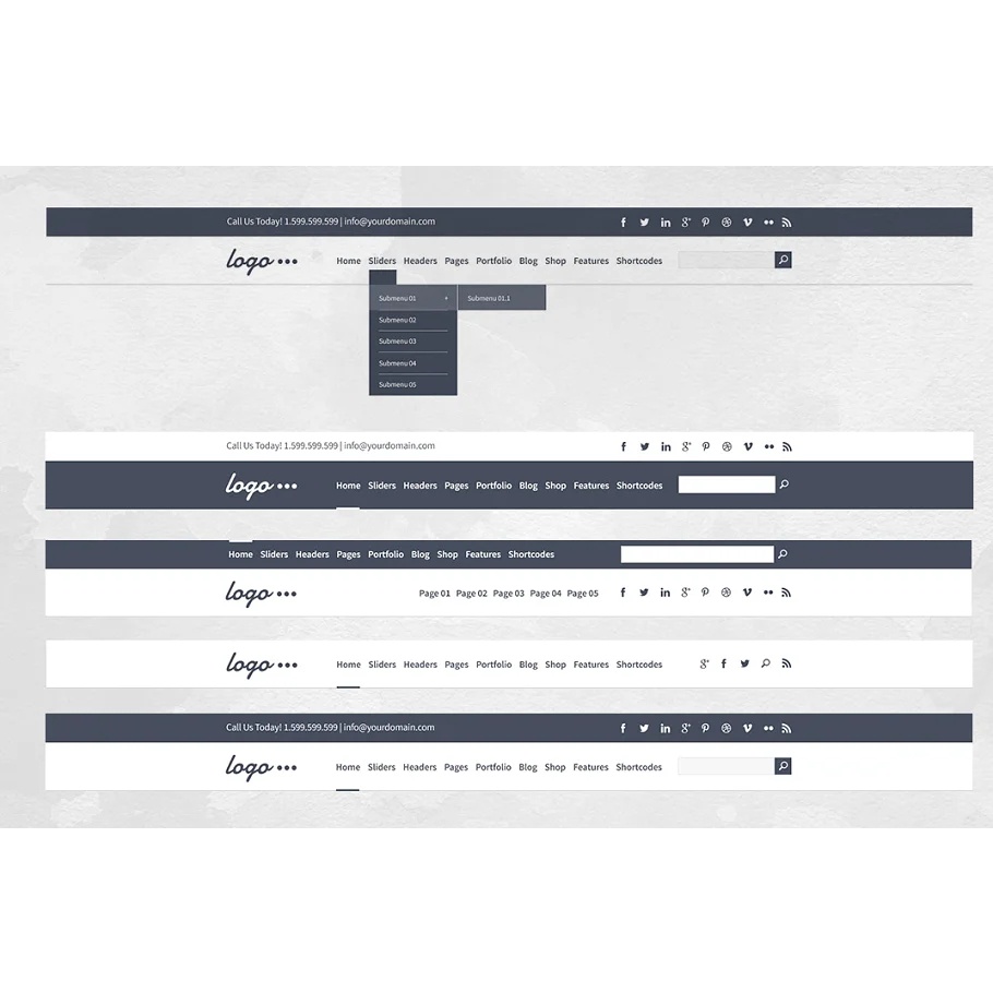 75 Layouts Webdesign Wireframe Kit