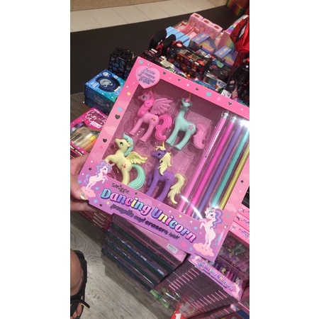 

SMIGGLE PENCIL AND ERASER SET UNICORN - PENSIL PENGHAPUS SMIGGGLE