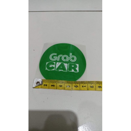 logo grab bike grab car sablon print dtf