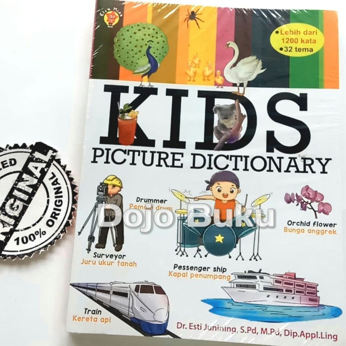 Jual Kids Picture Dictionary by ESTI JUNINING - Original | Shopee Indonesia