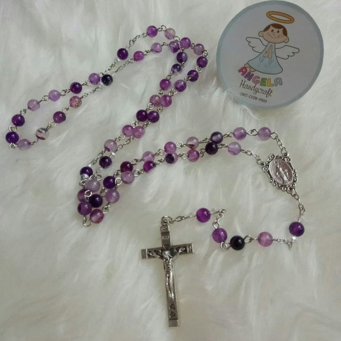Rosario - Rosario Batu Alam Amethyst - Hollishop