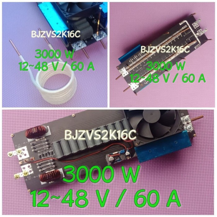 {OkaStore} ZVS Modul Heater Induction Kompor Induksi Pemanas 2000W 2500W 3000watt Berkualitas