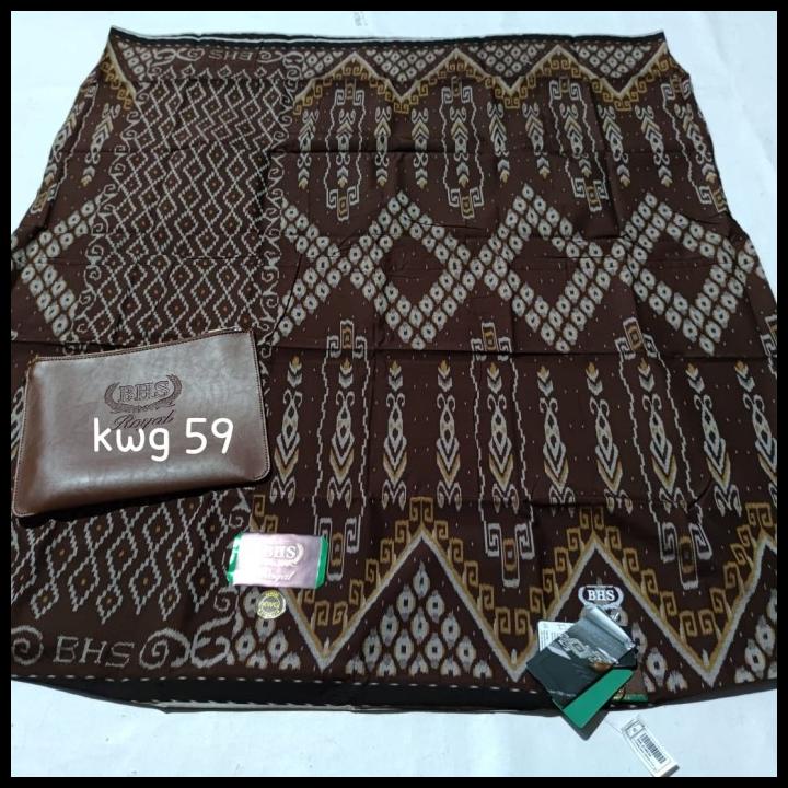 Promo Sarung Bhs Royal Kawung Ms Gold