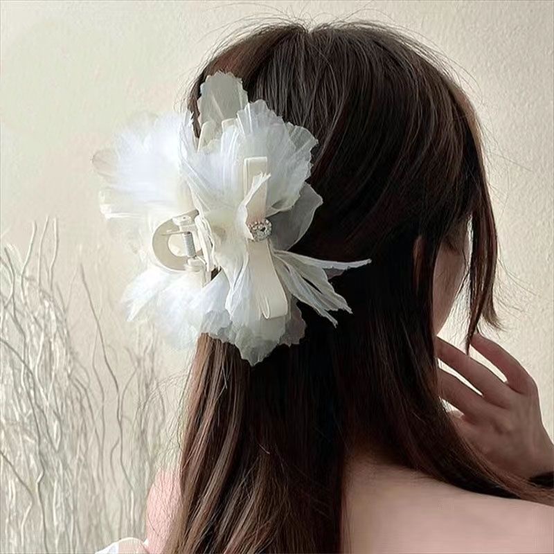 Jedai cantik ala korea /jedai bunga besar/jedai besar cantik ala korea/Jepitan cantik/Aksesoris kore