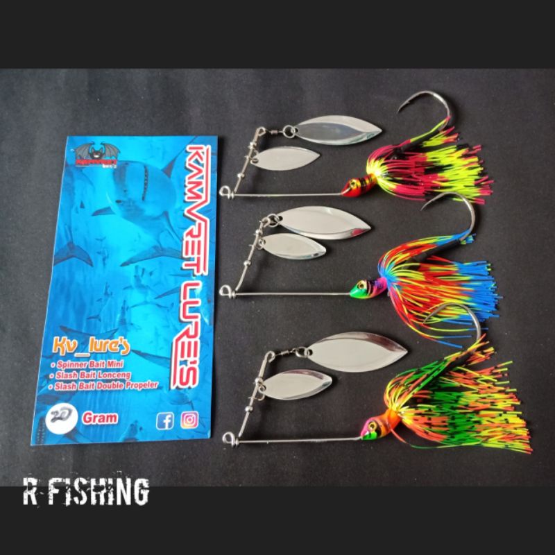 SPINNER TOMAN 20gram KAMVRET LURE | UMPAN CASTING TOMAN