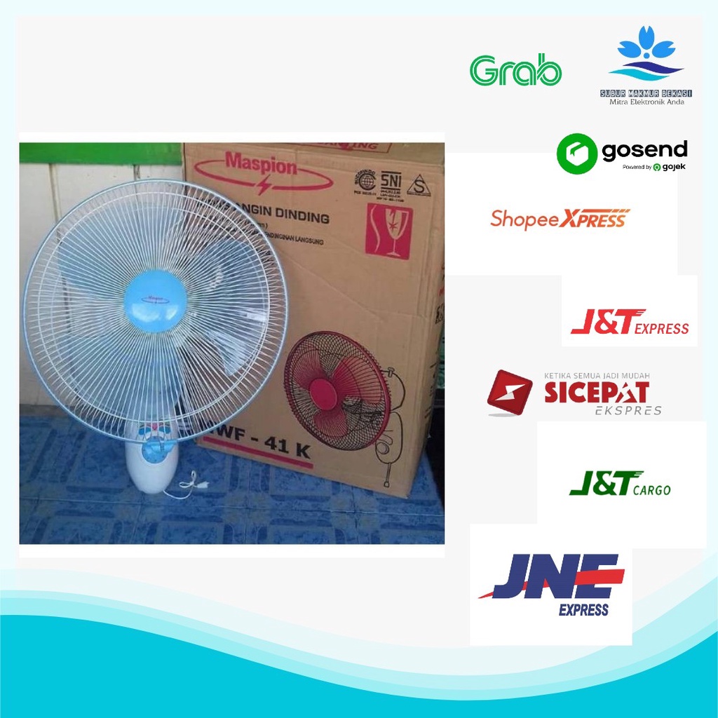 Wallfan Listrik 16 inch Maspion MWF 41 K