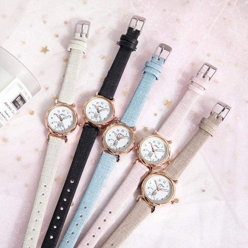 PA Jam Tangan Quartz Strap PU Analog Casual Gaya Retro Wanita Persegi Watch Korean Fashion Body Belimbing RM063