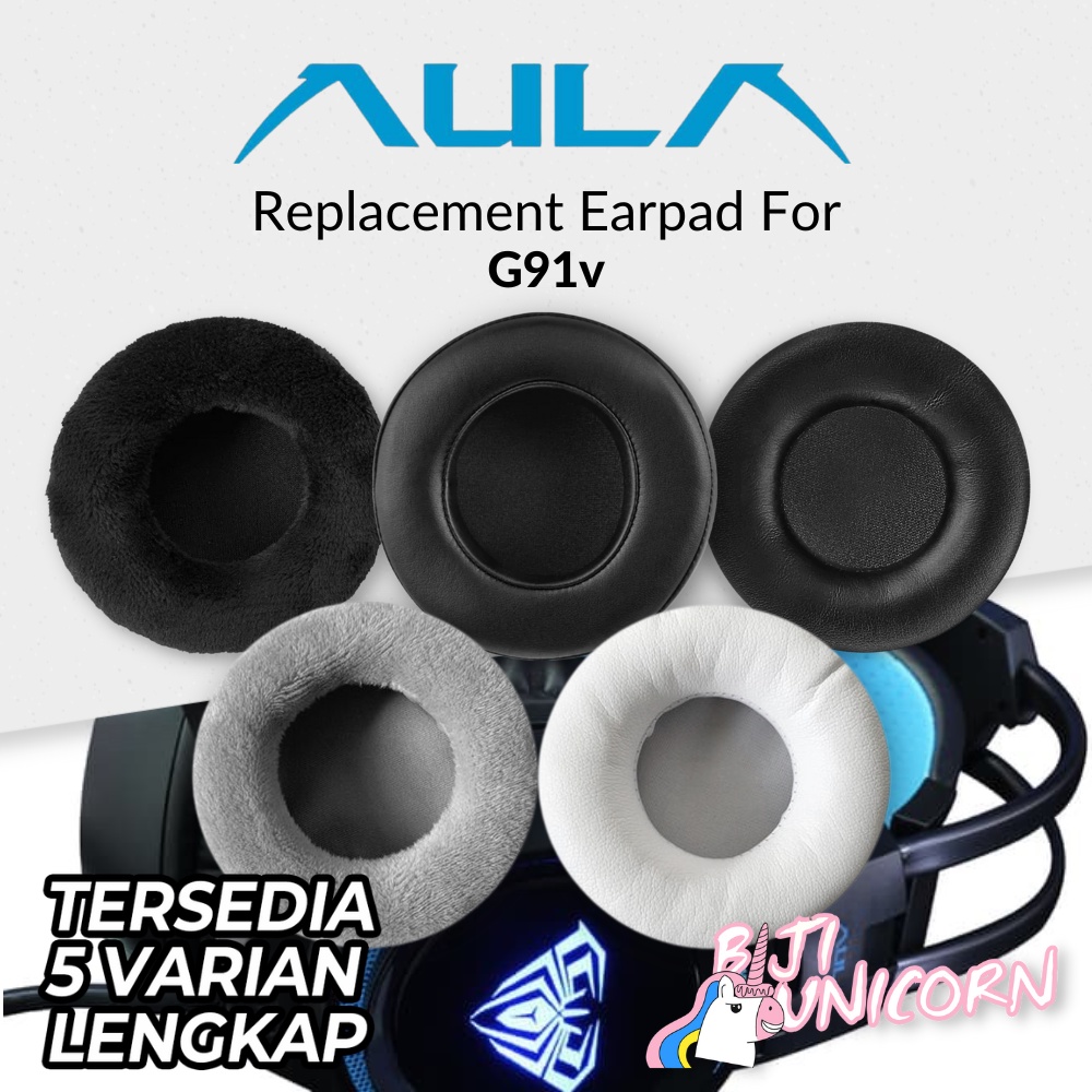 Earpad Earcup Ear Cushion Aula G91v G 91v G91 v Pad Busa Foam Bantalan