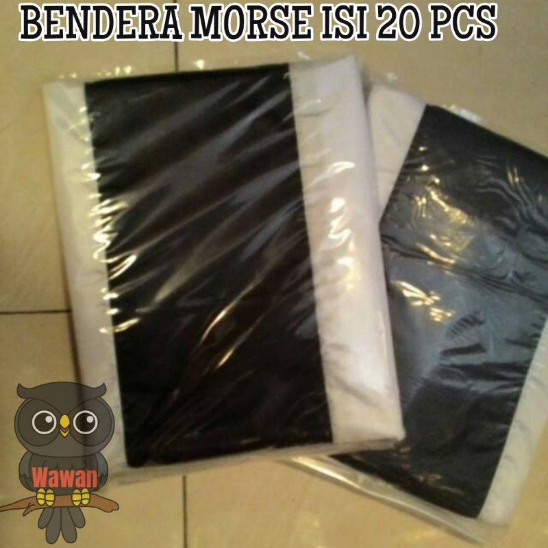 BENDERA MORSE ISI 20 PCS