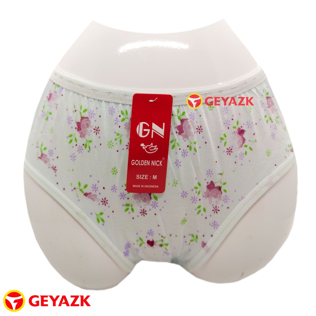 Celana Dalam Perempuan Motif Bunga 3Pcs Pakaian Dalam Wanita Murah Bagus