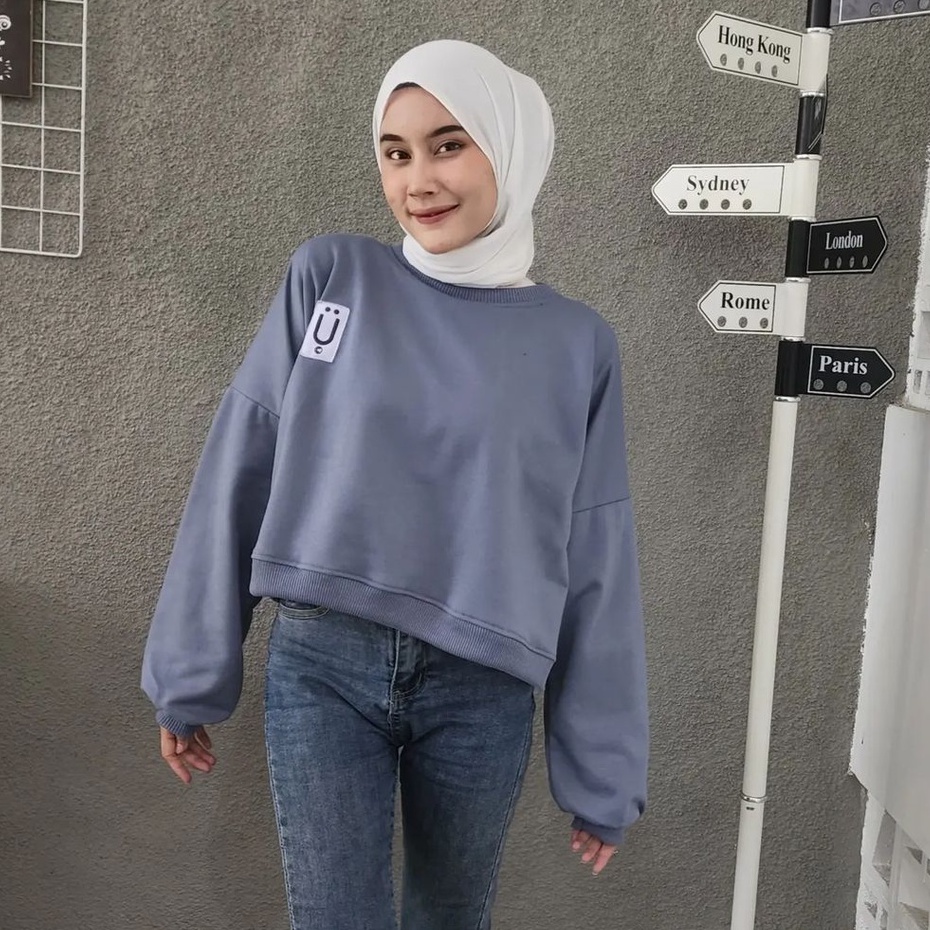 MVP - U crop - Crop Wanita Kekinian