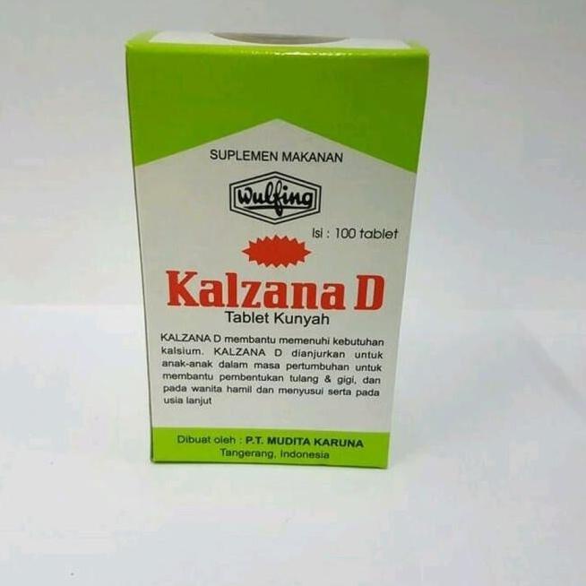 Promo- Kalzana D Isi 100 (Ready Stock) Curraofficial