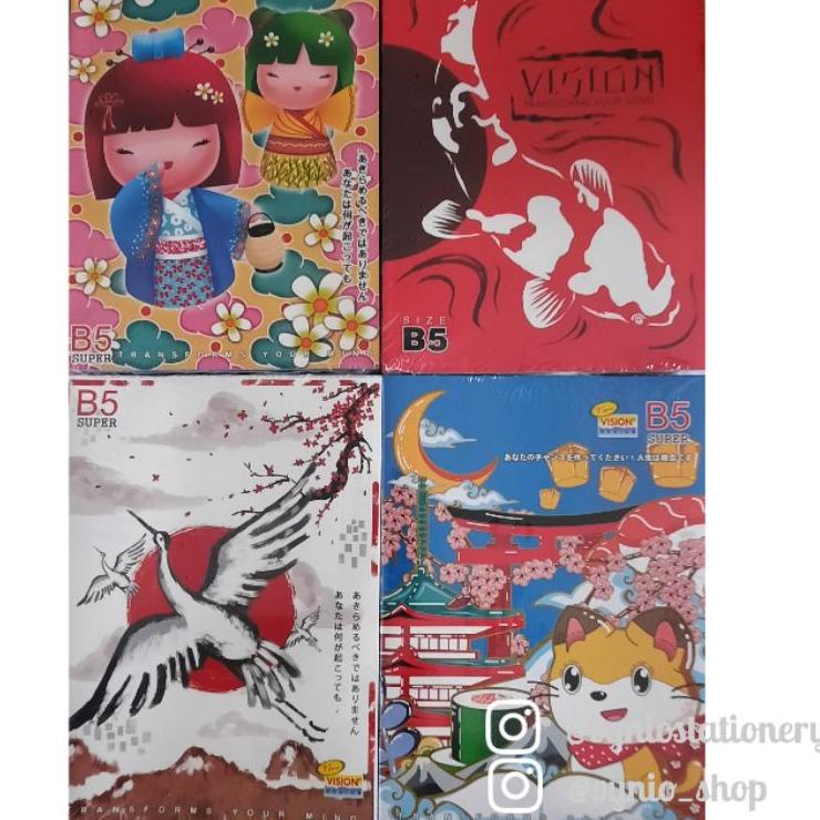 

ㄷ BUKU TULIS VISION 42 UKURAN BOXI B5 ㅗ