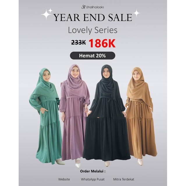 SALE READY STOK LOVELY SERIES ory ShalihaLook