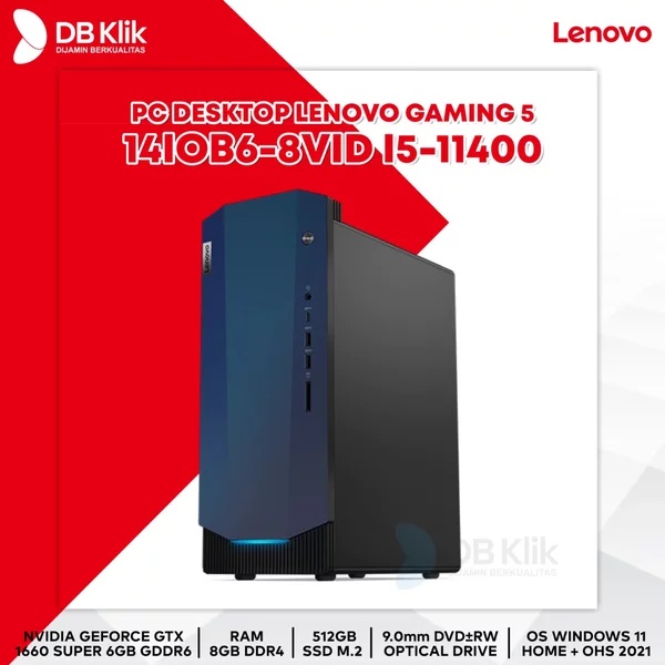 PC Desktop LENOVO Gaming 5 14IOB6-8VID i5-11400 8/512G GTX1660 W11+OHS