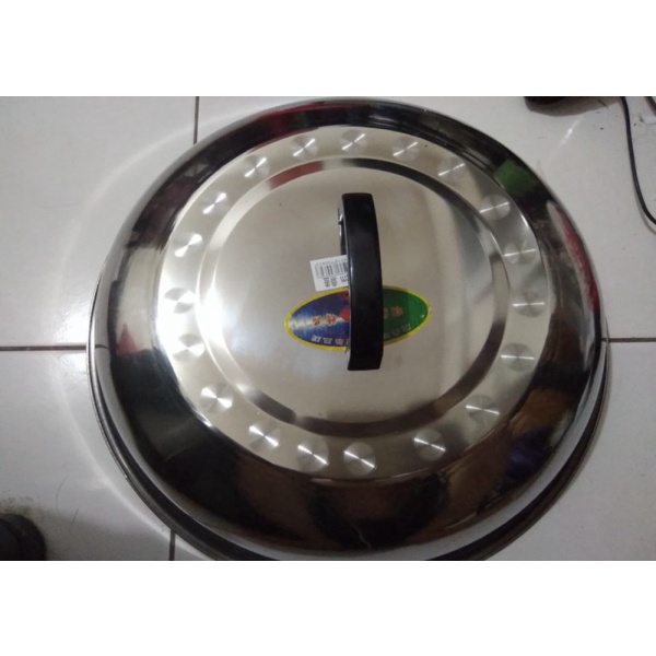 

Unik Tutup Wajan / Tutup Kuali 38 cm Stainless Tebal - 4000 Limited
