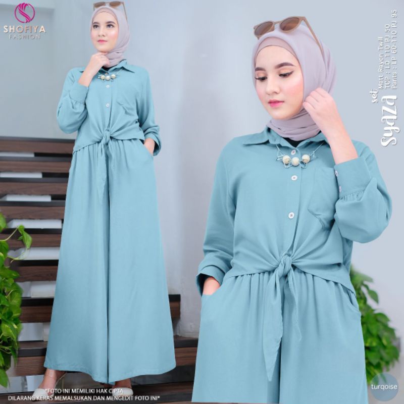 SYAZA SET ORI SHOFIYA | Rayon Twil Premium