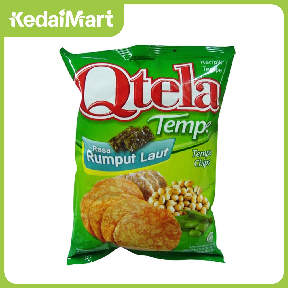 

Qtela Keripik Tempe Rumput Laut 55 Gram