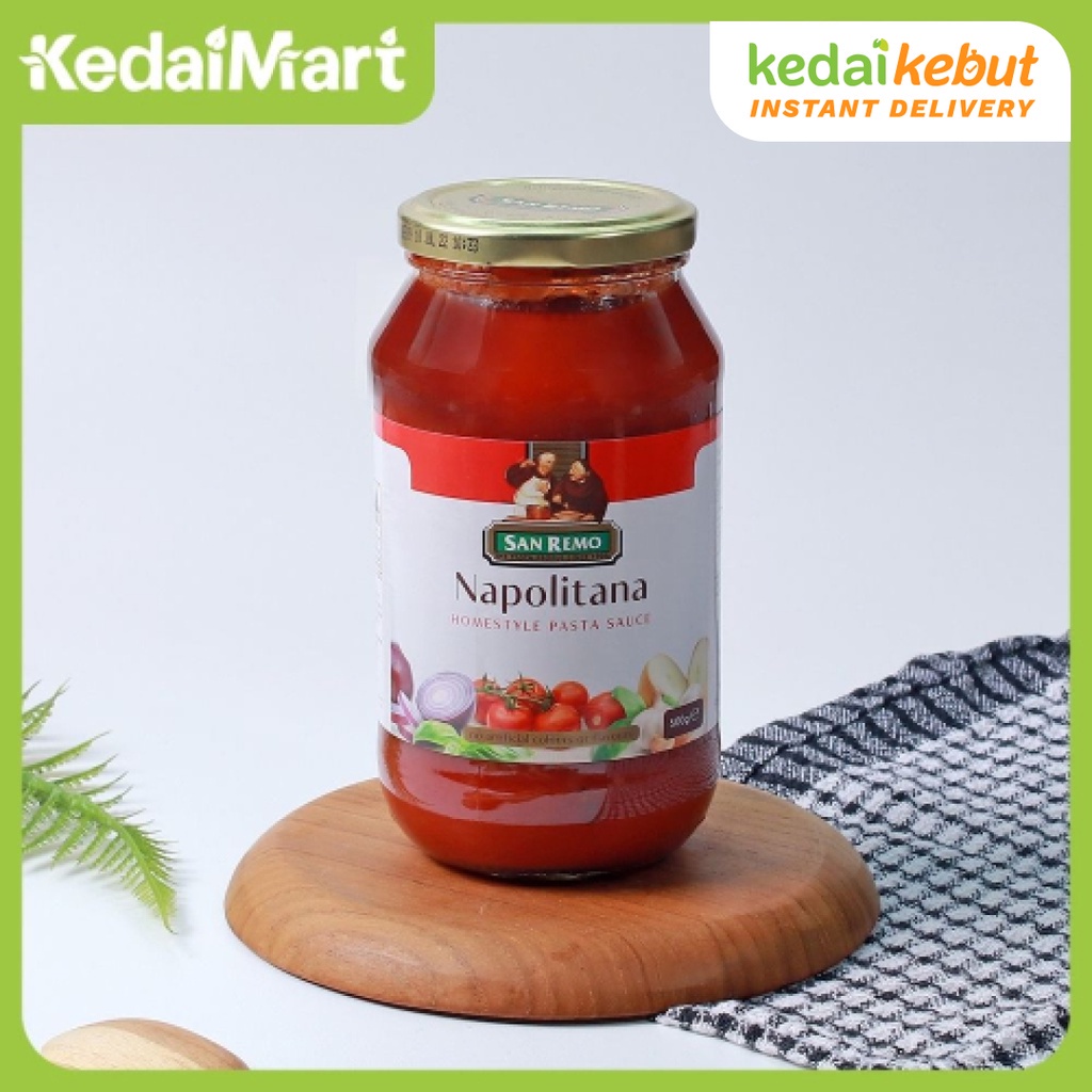 

Pasta Sauce Napolitana San Remo 500 Gram