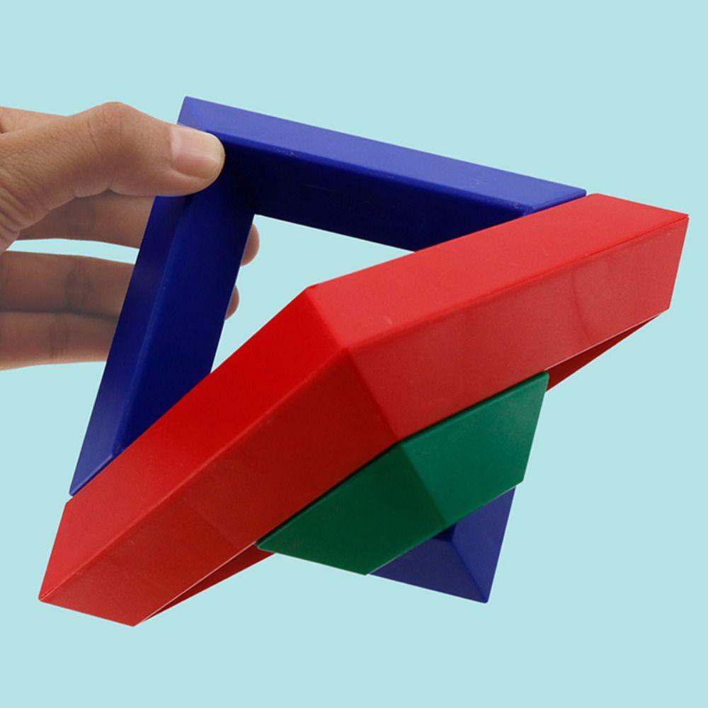 Mxbeauty Piramida Blok Bangunan Set Anak Hadiah Anak Piramid Manusia 3D Puzzle Mainan Kecepatan Kubus Set Menara Mainan Edukasi Blok Bangunan Square Building Block Toys