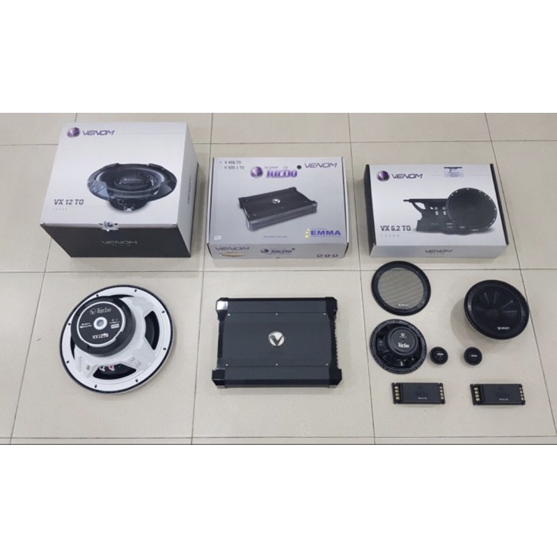 PAKET AUDIO VENOM TURBO SUPER QUALITY