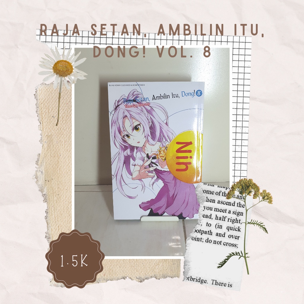 Komik : Raja Setan, Ambilin Itu, Dong Vol. 08 (preloved/bekas)