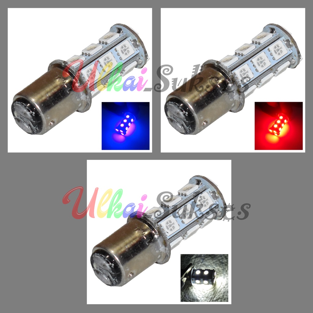 Lampu Rem Motor Dan Mobil LED Atau Lampu Stop 18 Mata Murah UNIVERSAL Stoplamp Dan Senja LED Variasi