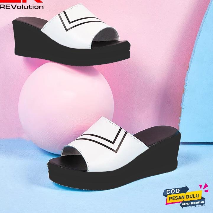 Langsung Atc Sandal Sofiya Terlaris // Sandal Wanita Andin // Sandal Wedges Calbie Kekinian Trend Im