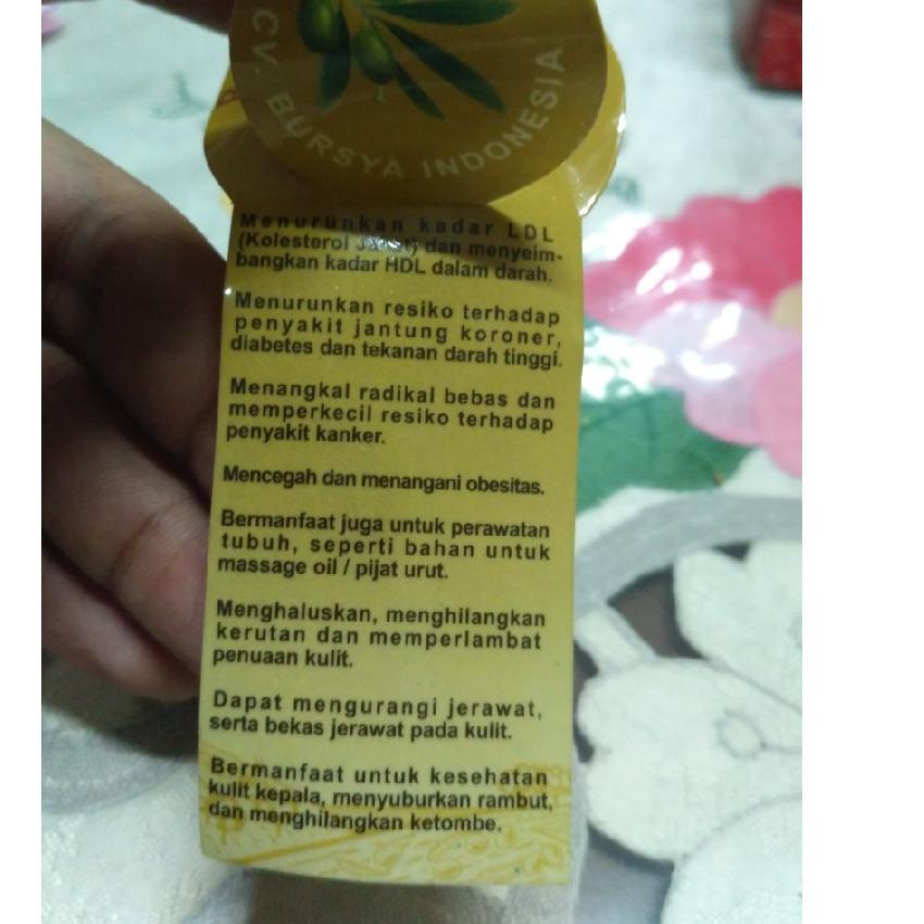 

Minyak Zaitun Olive Oil Extra Virgin Rumman 80 ml 80ml Mirip Le richie Bisa Diminum
