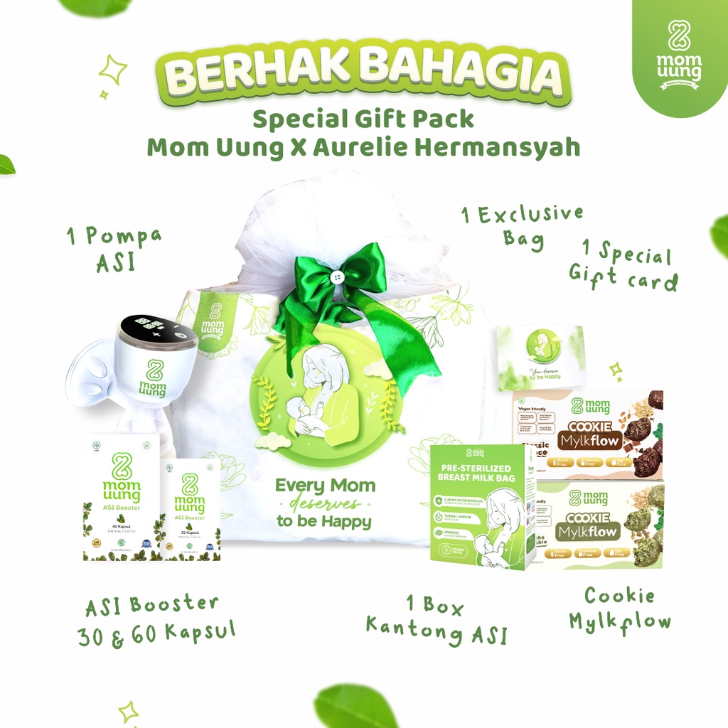 MOM UUNG SPECIAL GIFT PACKAGE EDISI BERHAK BAHAGIA / MOMUUNG SPESIAL EDITION