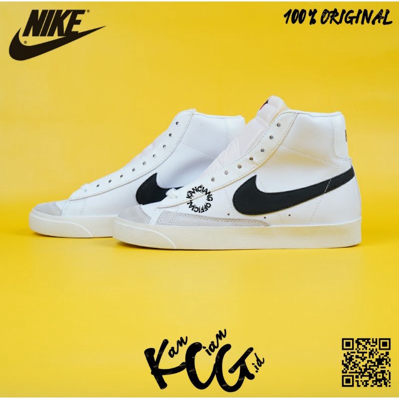 Sneakers Blazer Mid Vintage 77 White Black'''-+